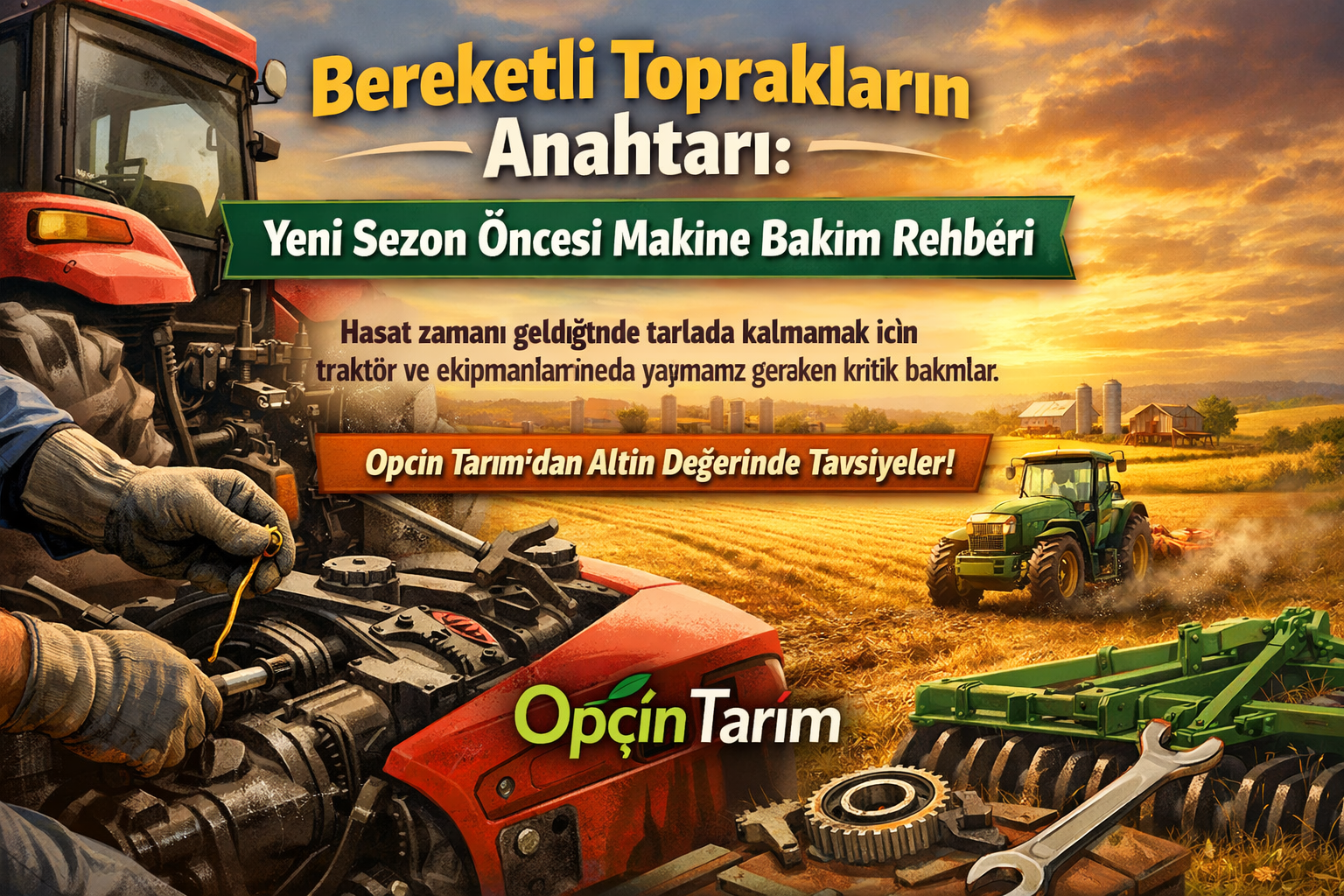 Yeni Sezon Öncesi Makine Bakım Rehberi